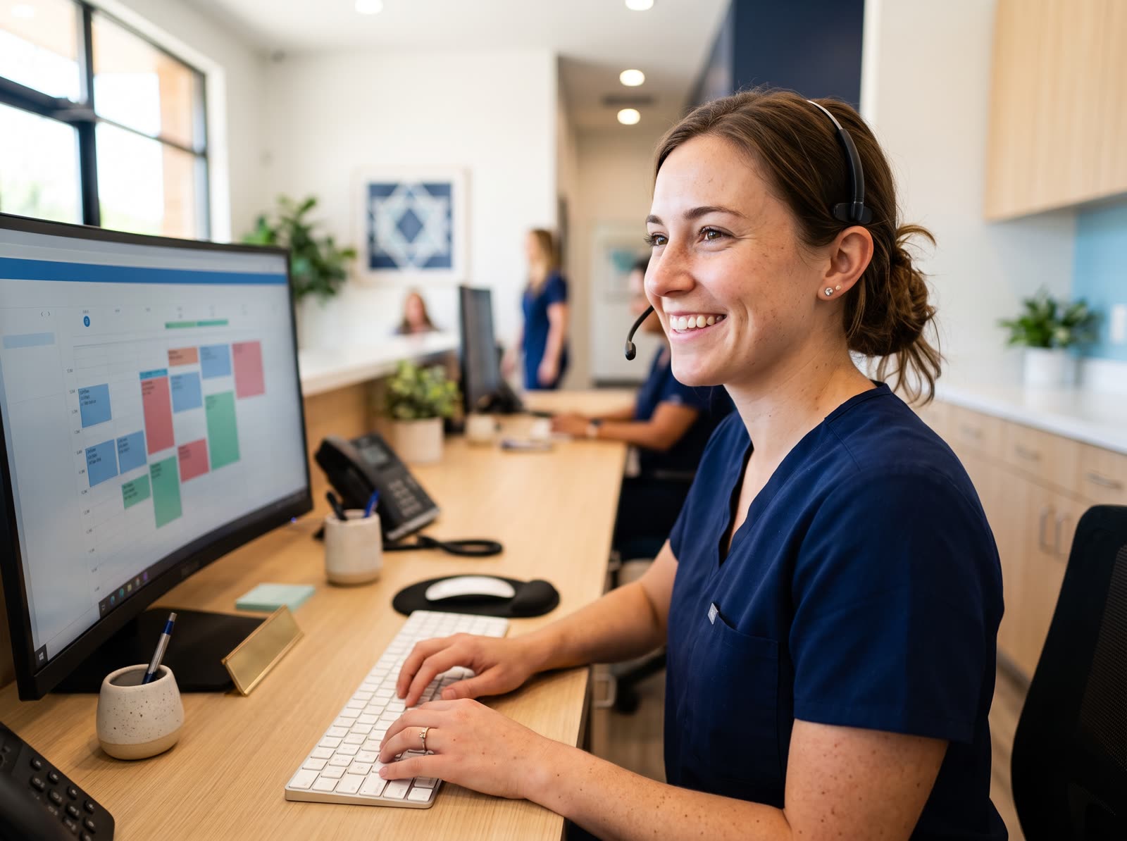 Insurance claims being worked in practice management software